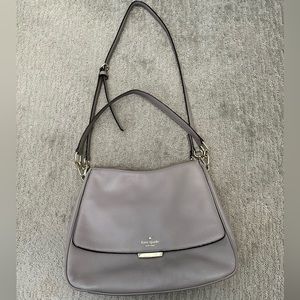 Kate Spade like new large leather cross body bag